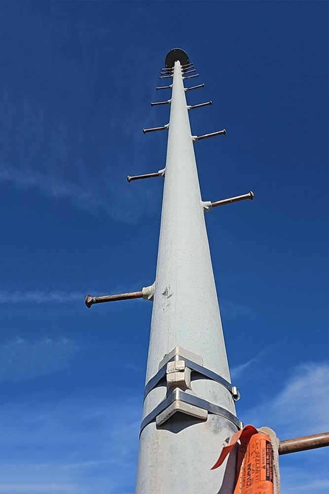 Sun Setting over a Cell Tower